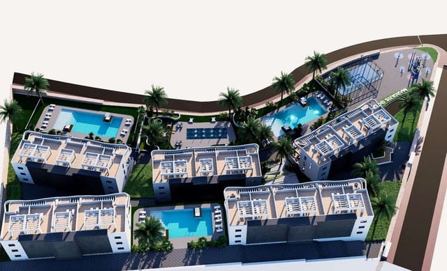 2 chambre Appartement à vendre à Balcón de Finestrat - Terra Marina, Finestrat avec piscine - 369 900 € (Ref: 9332486)