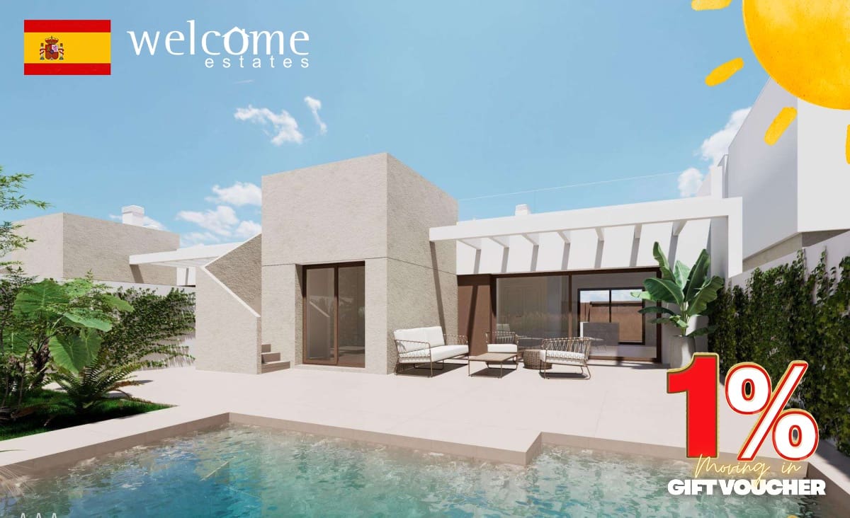 3 slaapkamer Villa te koop in Los Alcazares met zwembad - € 489.000 (Ref: 9332490)