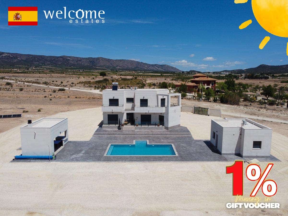 4 slaapkamer Villa te koop in Pinoso met zwembad - € 518.000 (Ref: 9332503)