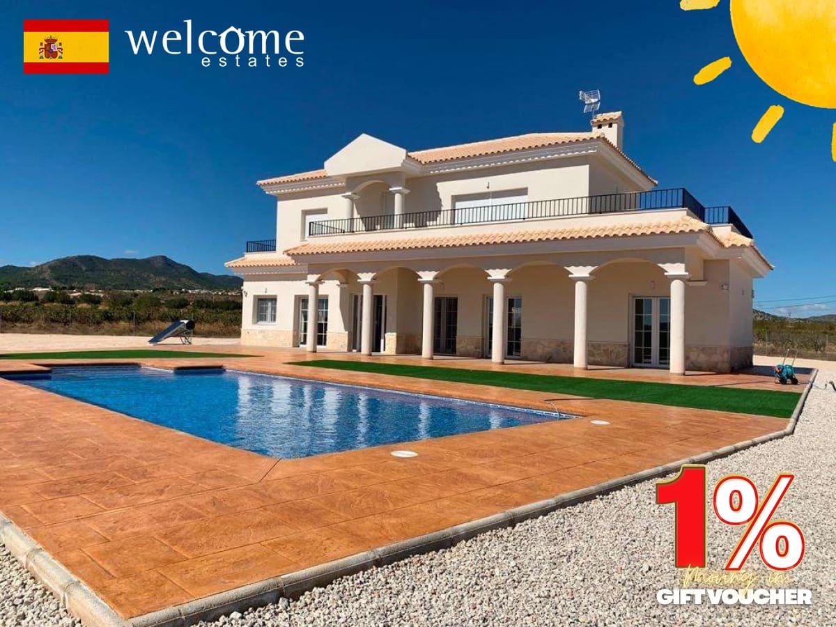 4 bedroom Villa for sale in Pinoso with pool - € 505,000 (Ref: 9332508)