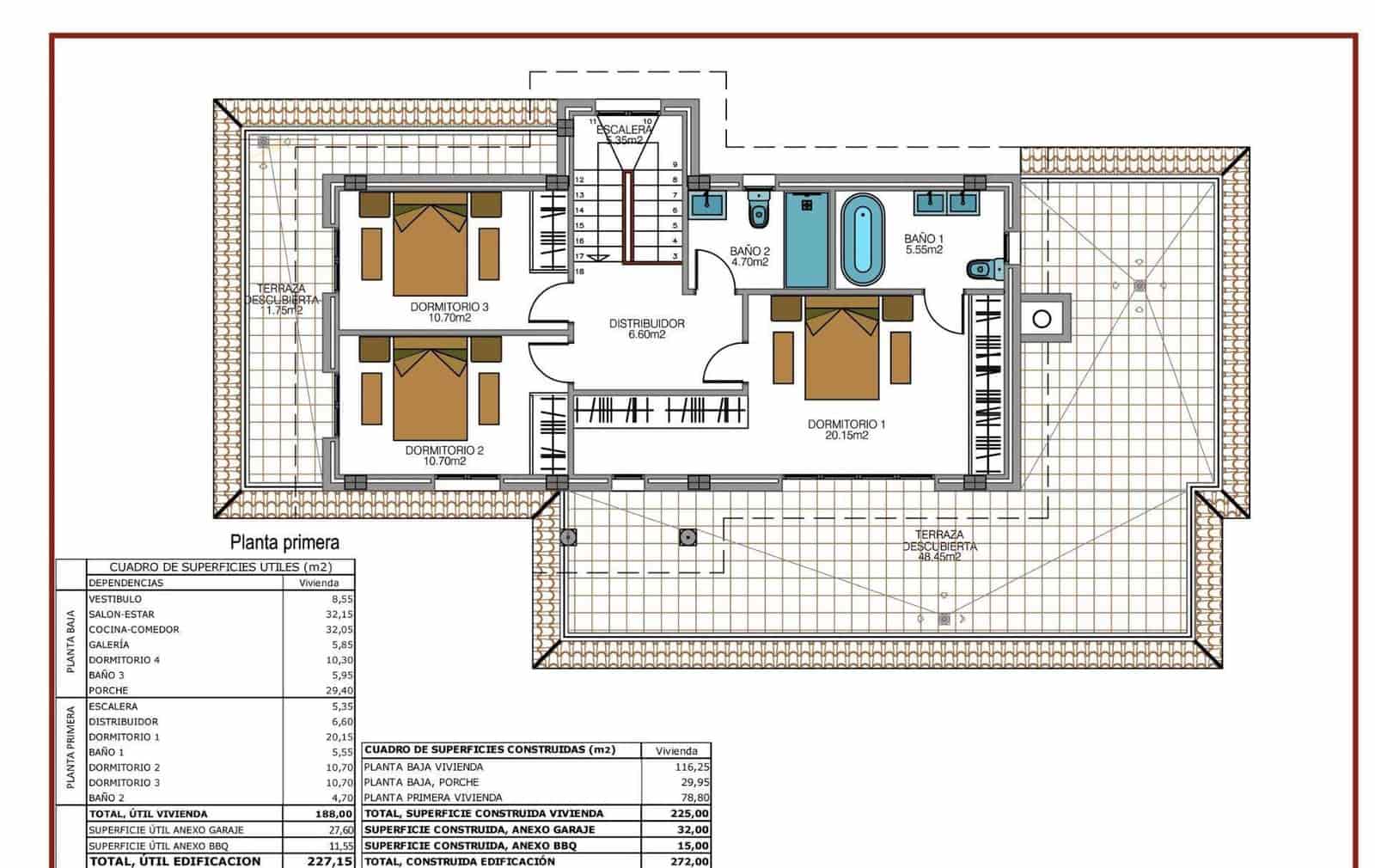 4 soveværelse Villa til salg i Pinoso med swimmingpool - € 505.000 (Ref: 9332508)