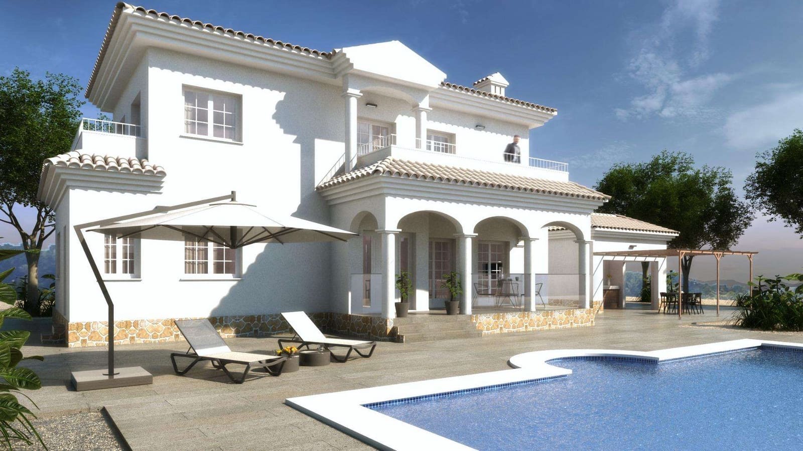 Chalet de 4 habitaciones en Pinoso en venta con piscina - 423.000 € (Ref: 9332509)