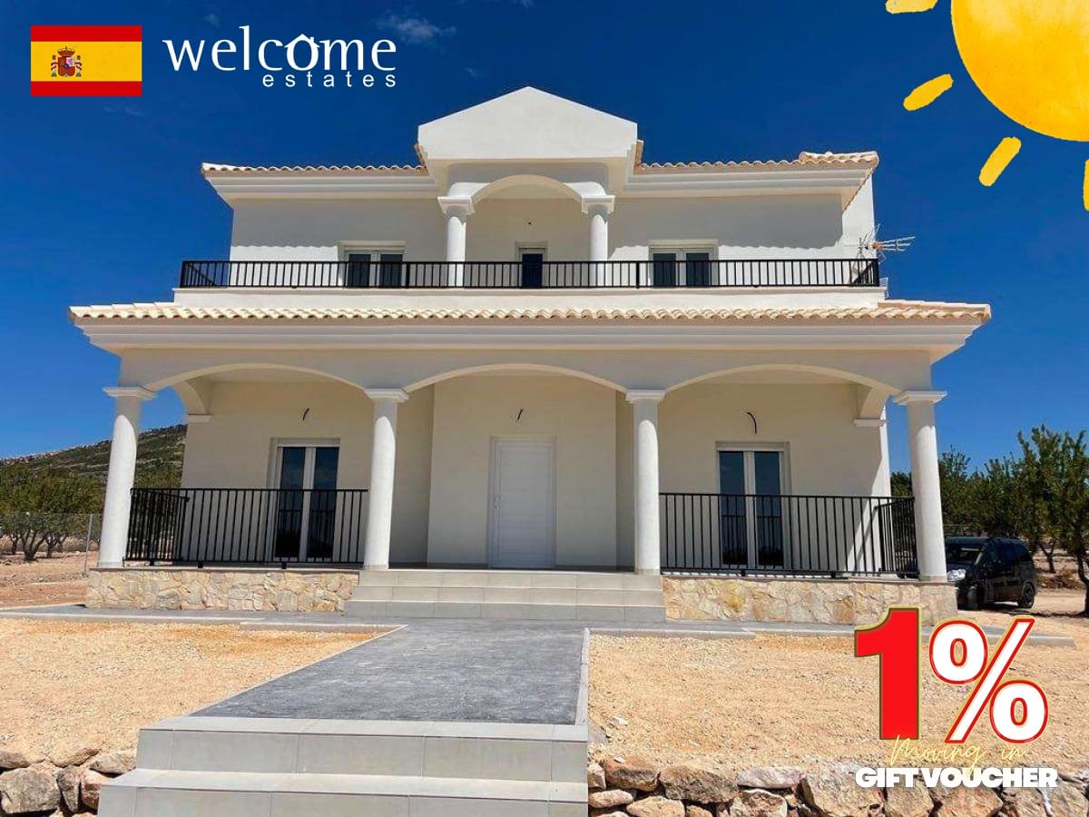 4 bedroom Villa for sale in Pinoso with pool - € 397,000 (Ref: 9332510)