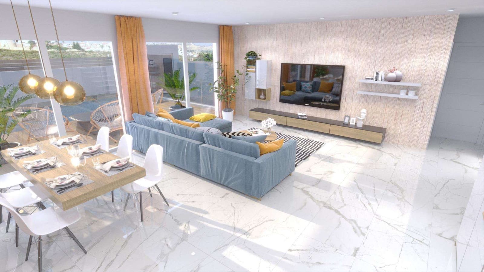 3 makuuhuone Huvila myytävänä paikassa La Marquesa mukana uima-altaan - 449 500 € (Ref: 9332527)