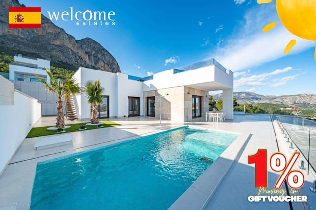 3 slaapkamer Villa te koop in Polop met zwembad - € 659.000 (Ref: 9332534)