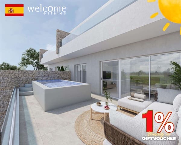 2 makuuhuone Bungalow myytävänä paikassa Pilar de la Horadada ciudad, Pilar de la Horadada mukana uima-altaan - 329 900 € (Ref: 9332538)