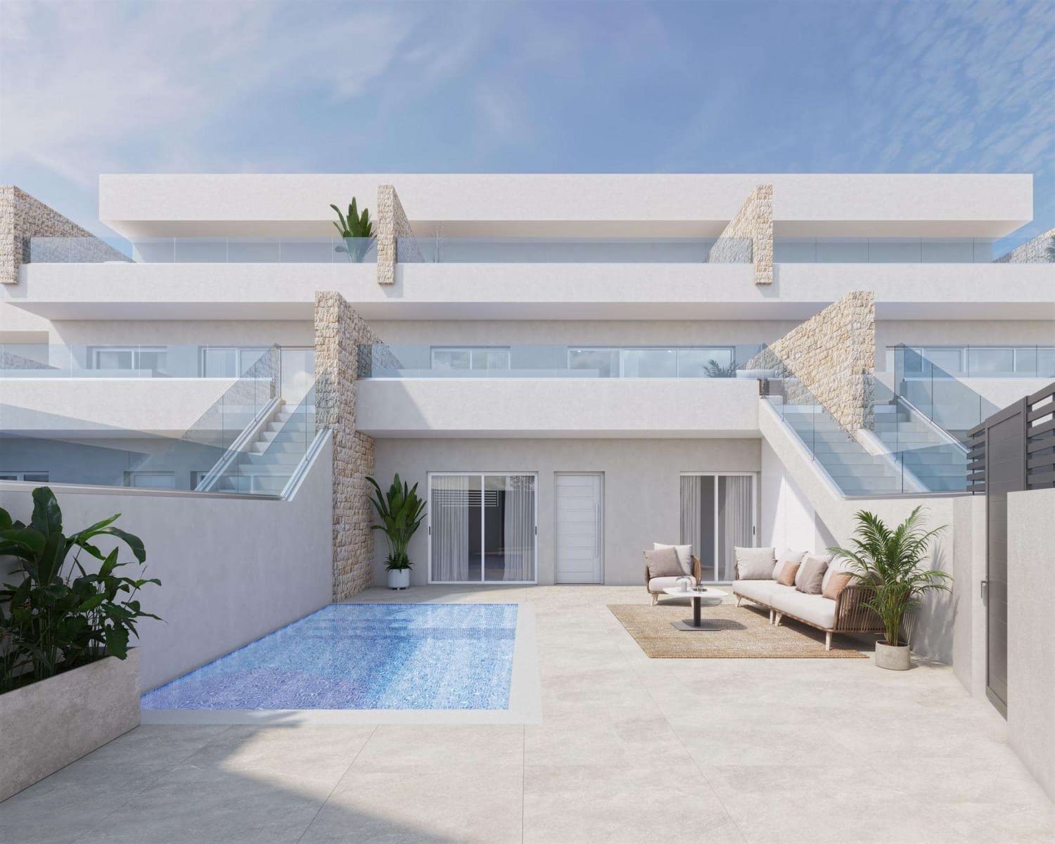 3 bedroom Bungalow for sale in Pilar de la Horadada with pool - € 319,900 (Ref: 9332540)