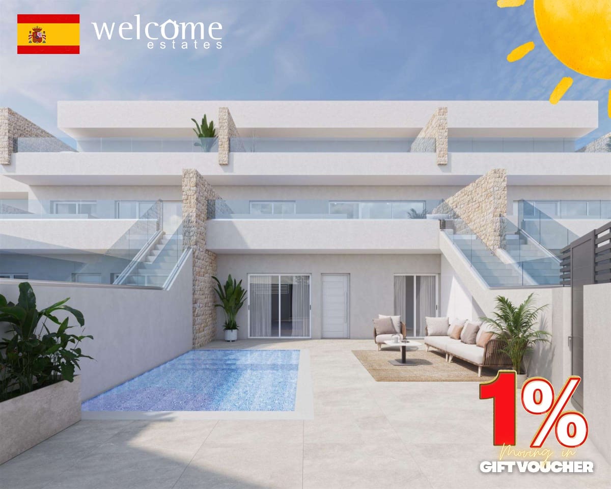 3 bedroom Bungalow for sale in Pilar de la Horadada with pool - € 319,900 (Ref: 9332540)