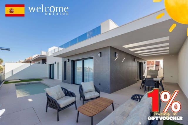 3 slaapkamer Villa te koop in Parque Acuático - Sector 25, Torrevieja met zwembad garage - € 585.000 (Ref: 9332547)