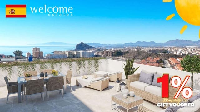 2 chambre Appartement à vendre à El Hornillo, Aguilas avec piscine - 297 000 € (Ref: 9332549)