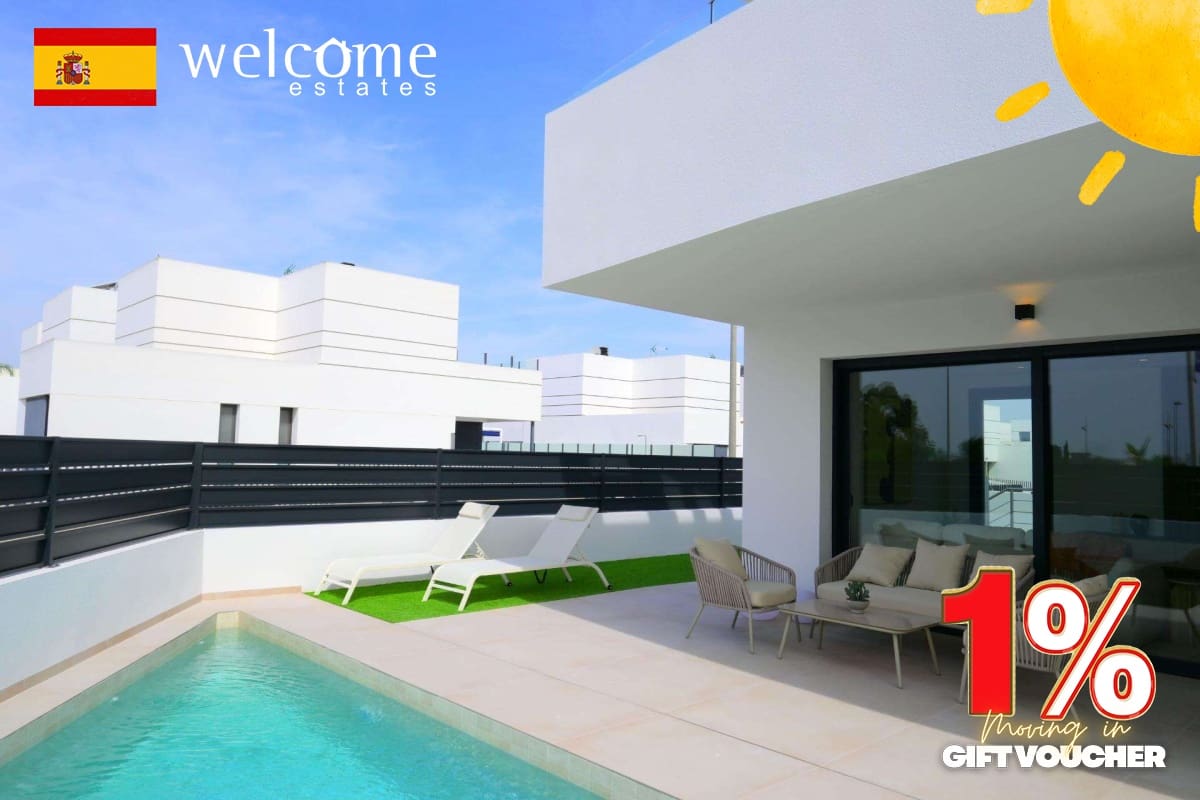 3 soveværelse Semi-Rækkehus til salg i Dolores med swimmingpool garage - € 459.000 (Ref: 9332553)