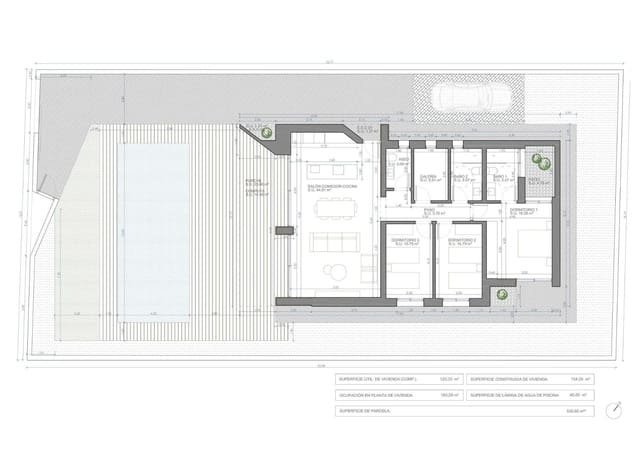 3 bedroom Villa for sale in Aspe with pool - € 395,000 (Ref: 9332566)