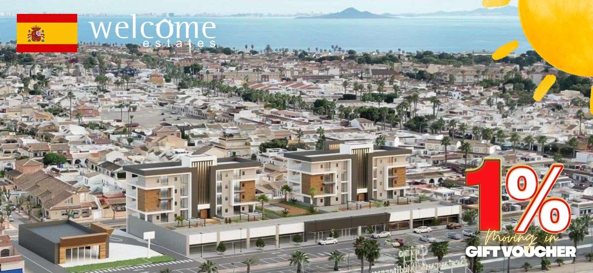 3 bedroom Apartment for sale in Los Narejos with pool - € 349,900 (Ref: 9332575)