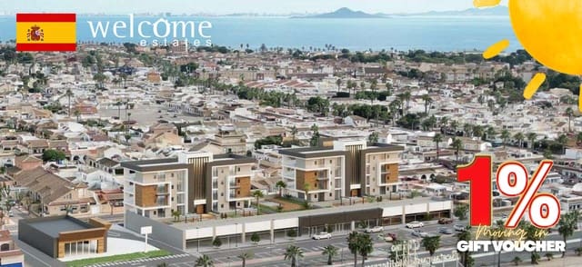 3 slaapkamer Appartement te koop in Los Narejos, Los Alcázares met zwembad - € 349.900 (Ref: 9332575)