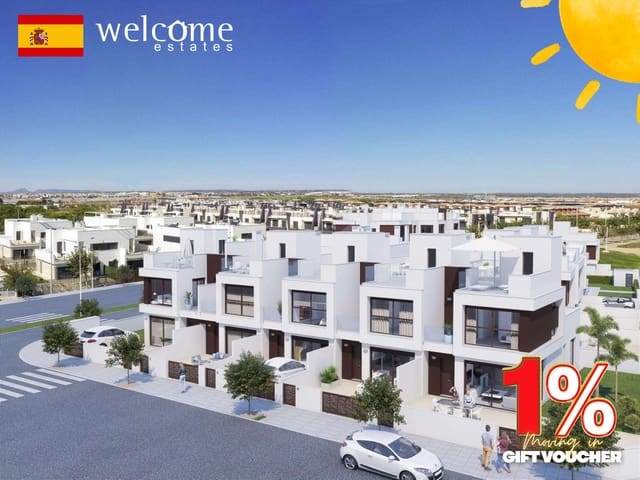 3 quarto Casa em Banda para venda em Torre de la Horadada, Pilar de la Horadada com piscina - 429 900 € (Ref: 9332576)