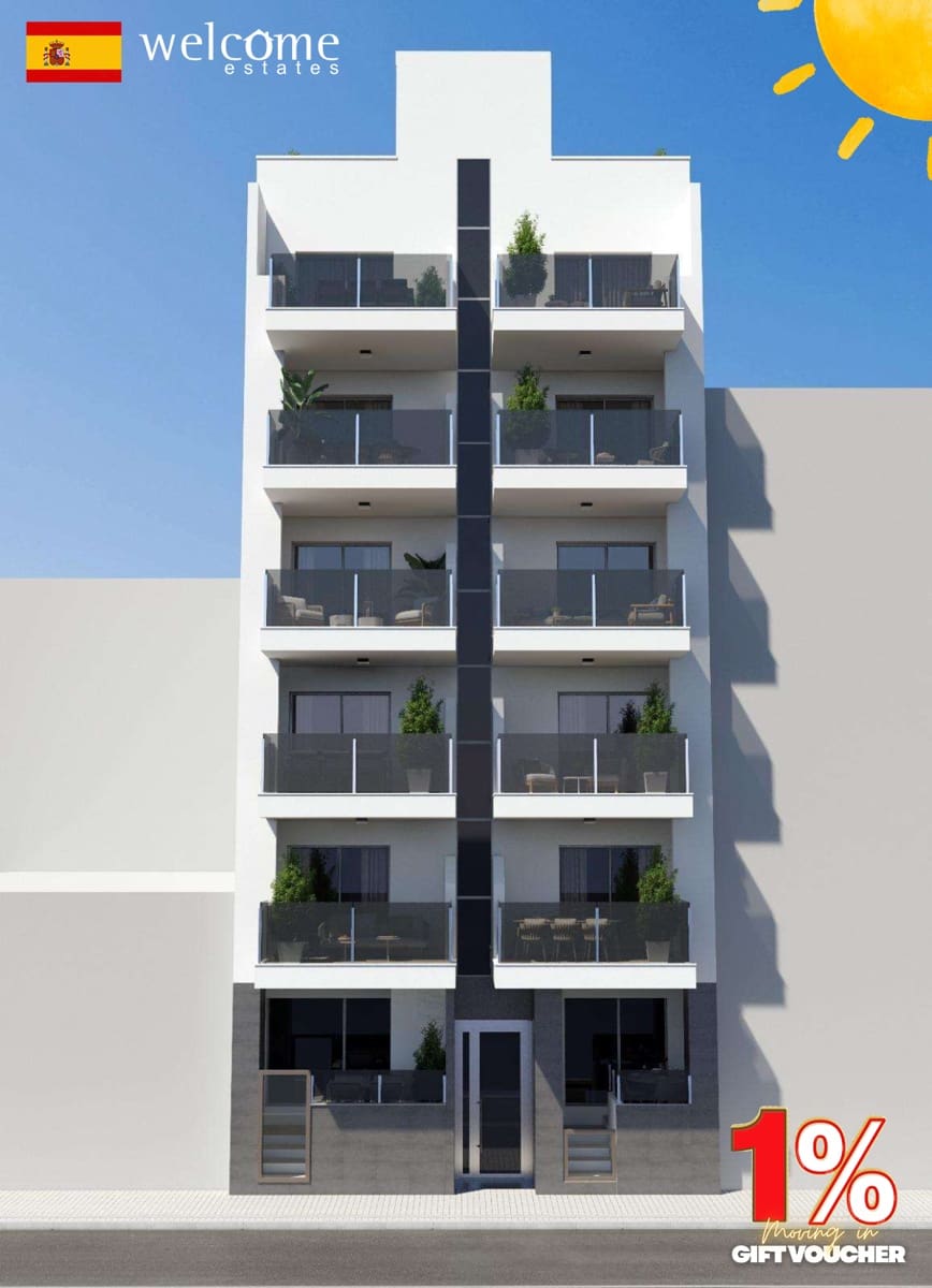 Apartamento de 3 habitaciones en Torrevieja en venta con piscina - 279.000 € (Ref: 9332580)