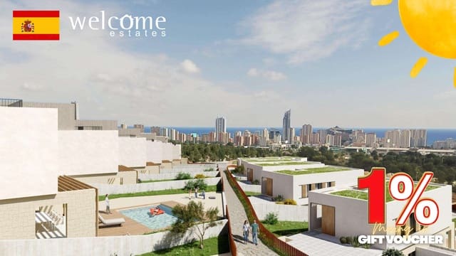 Chalet de 3 habitaciones en Balcón de Finestrat - Terra Marina, Finestrat en venta con piscina - 760.000 € (Ref: 9332585)