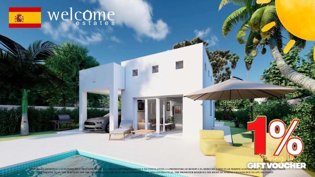 Chalet de 3 habitaciones en Las Lomas de Rame - Bahía Bella, Los Alcázares en venta - 383.400 € (Ref: 9332597)