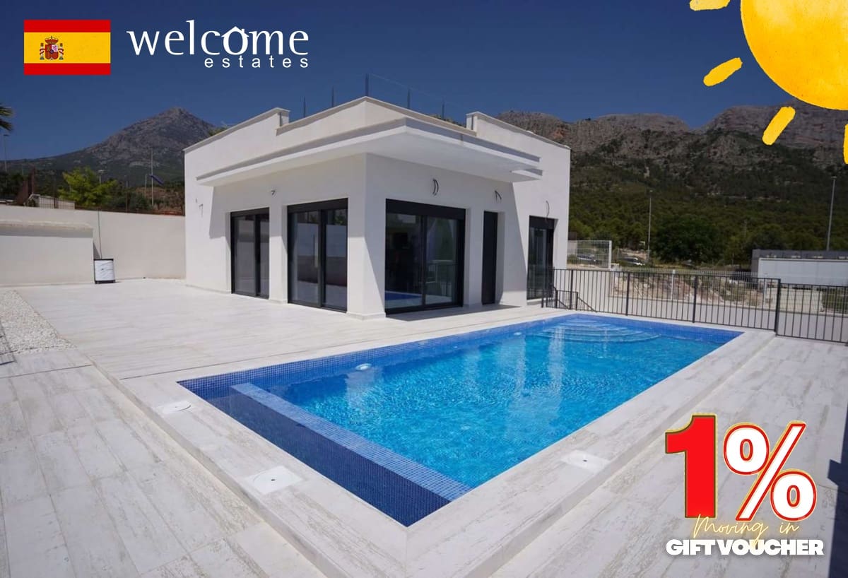 3 chambre Villa/Maison à vendre à Polop avec piscine - 500 000 € (Ref: 9332601)