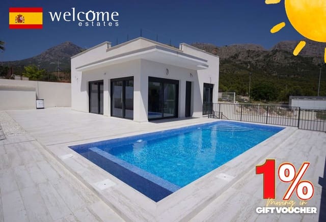 3 makuuhuone Huvila myytävänä paikassa Polop mukana uima-altaan - 500 000 € (Ref: 9332601)