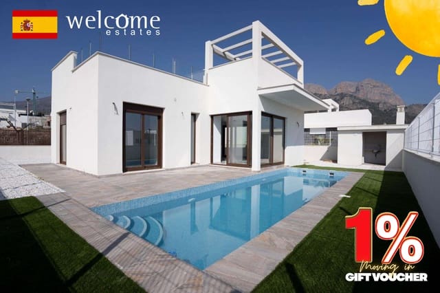 3 chambre Villa/Maison à vendre à Polop avec piscine - 620 000 € (Ref: 9332602)