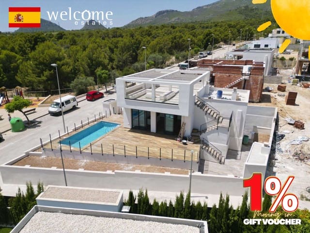 3 makuuhuone Huvila myytävänä paikassa Polop mukana uima-altaan - 720 000 € (Ref: 9332603)