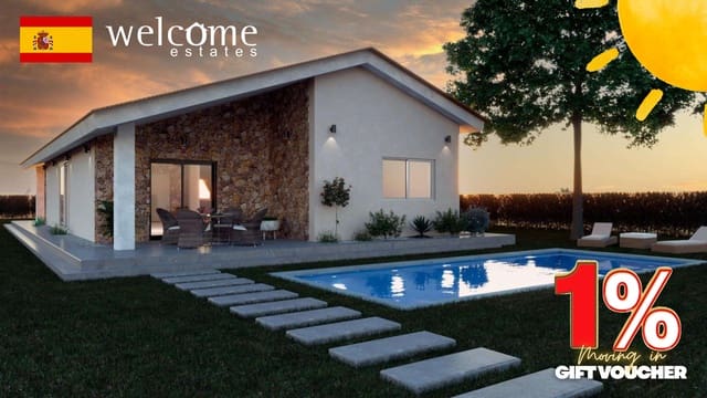 3 slaapkamer Villa te koop in Moratalla met zwembad - € 289.000 (Ref: 9332612)