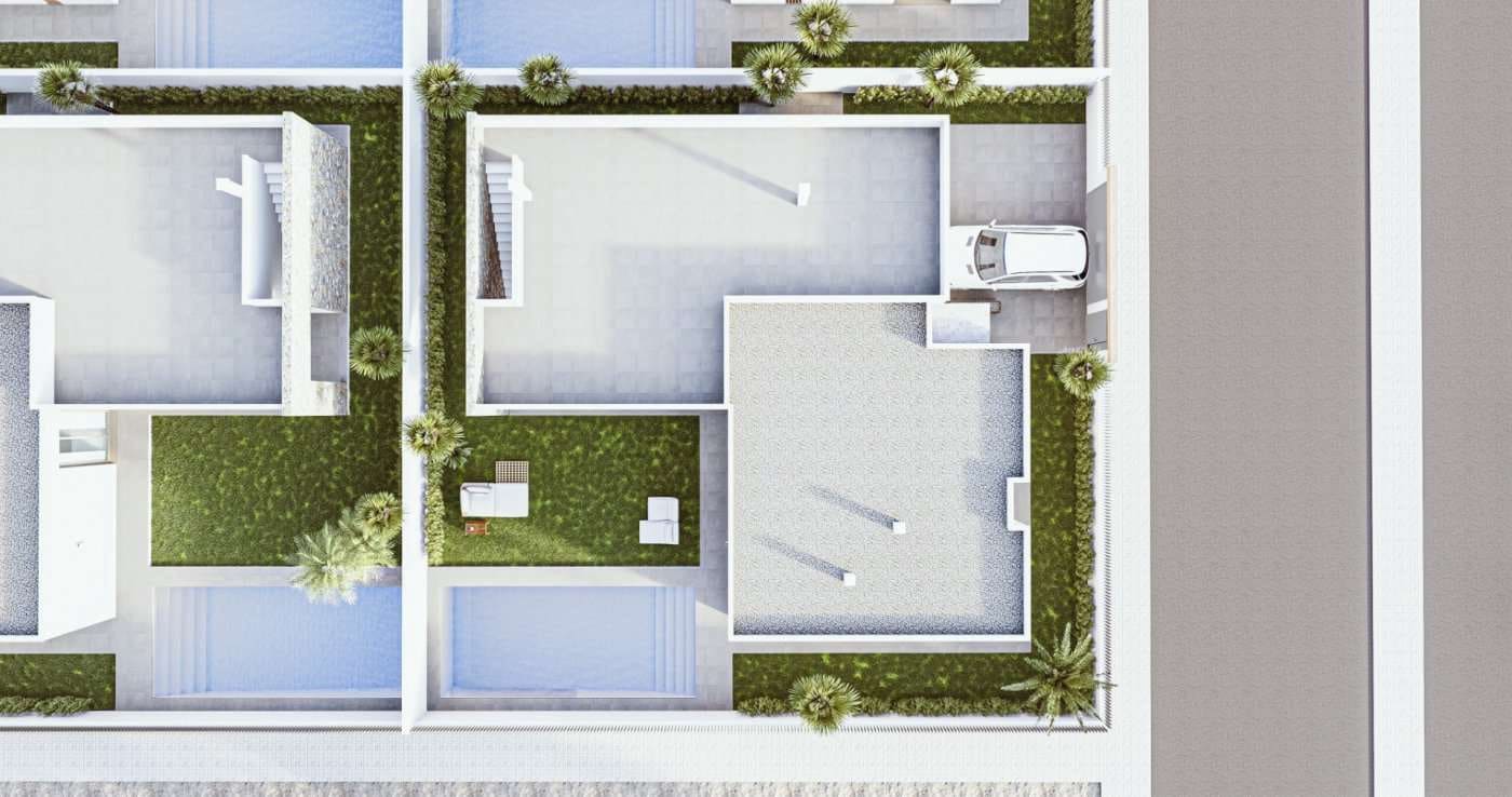 3 chambre Villa/Maison à vendre à Mar de Cristal avec piscine - 549 000 € (Ref: 9332616)