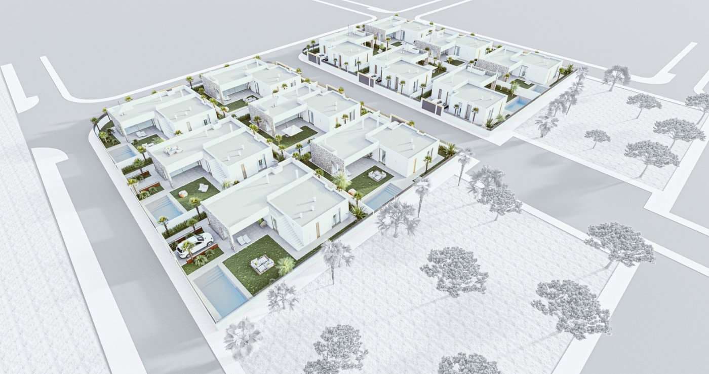 3 chambre Villa/Maison à vendre à Mar de Cristal avec piscine - 549 000 € (Ref: 9332616)