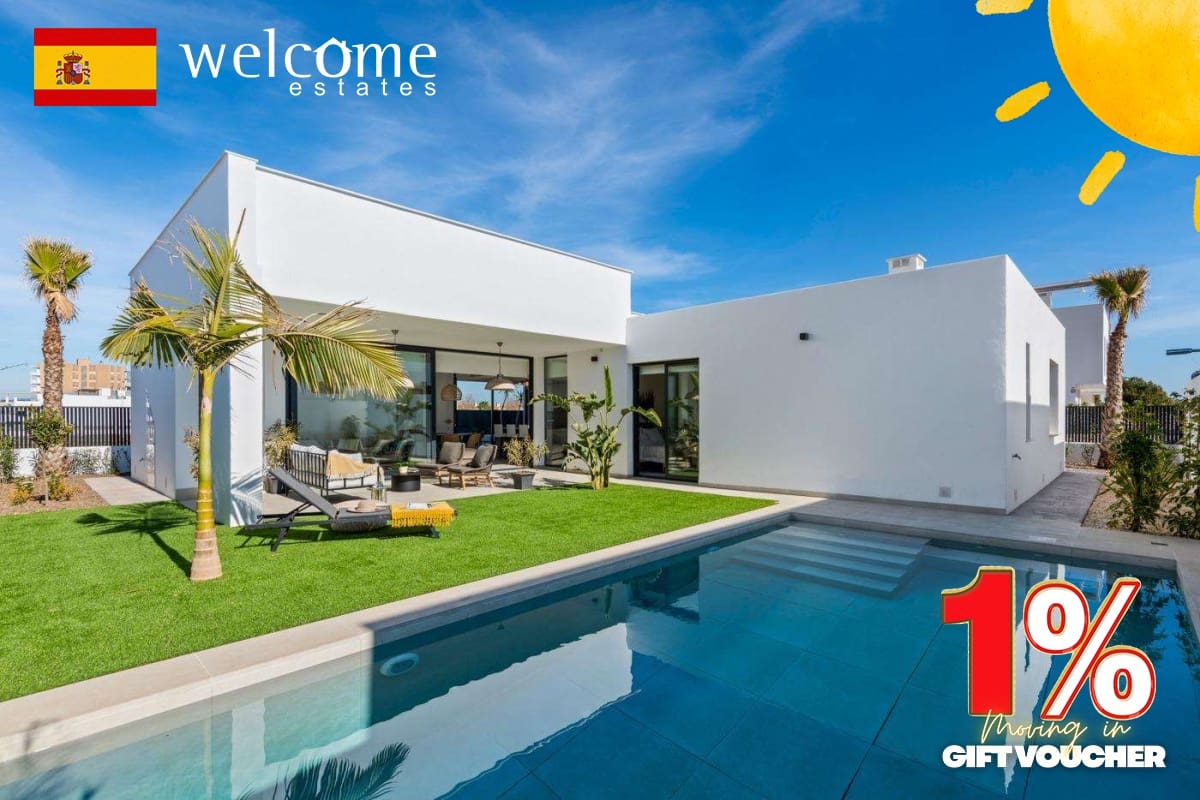 3 chambre Villa/Maison à vendre à Mar de Cristal avec piscine - 549 000 € (Ref: 9332616)