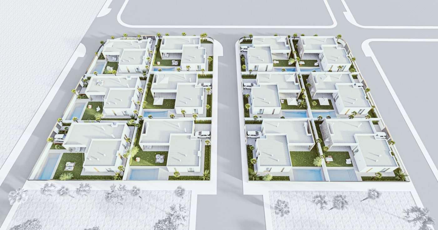 3 chambre Villa/Maison à vendre à Mar de Cristal avec piscine - 549 000 € (Ref: 9332616)