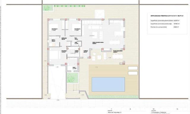 3 slaapkamer Villa te koop in Los Altos met zwembad - € 750.000 (Ref: 9332627)