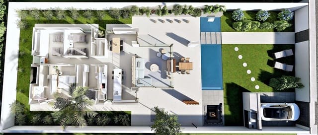 3 Zimmer Villa zu verkaufen in La Marina mit Pool - 660.000 € (Ref: 9345667)