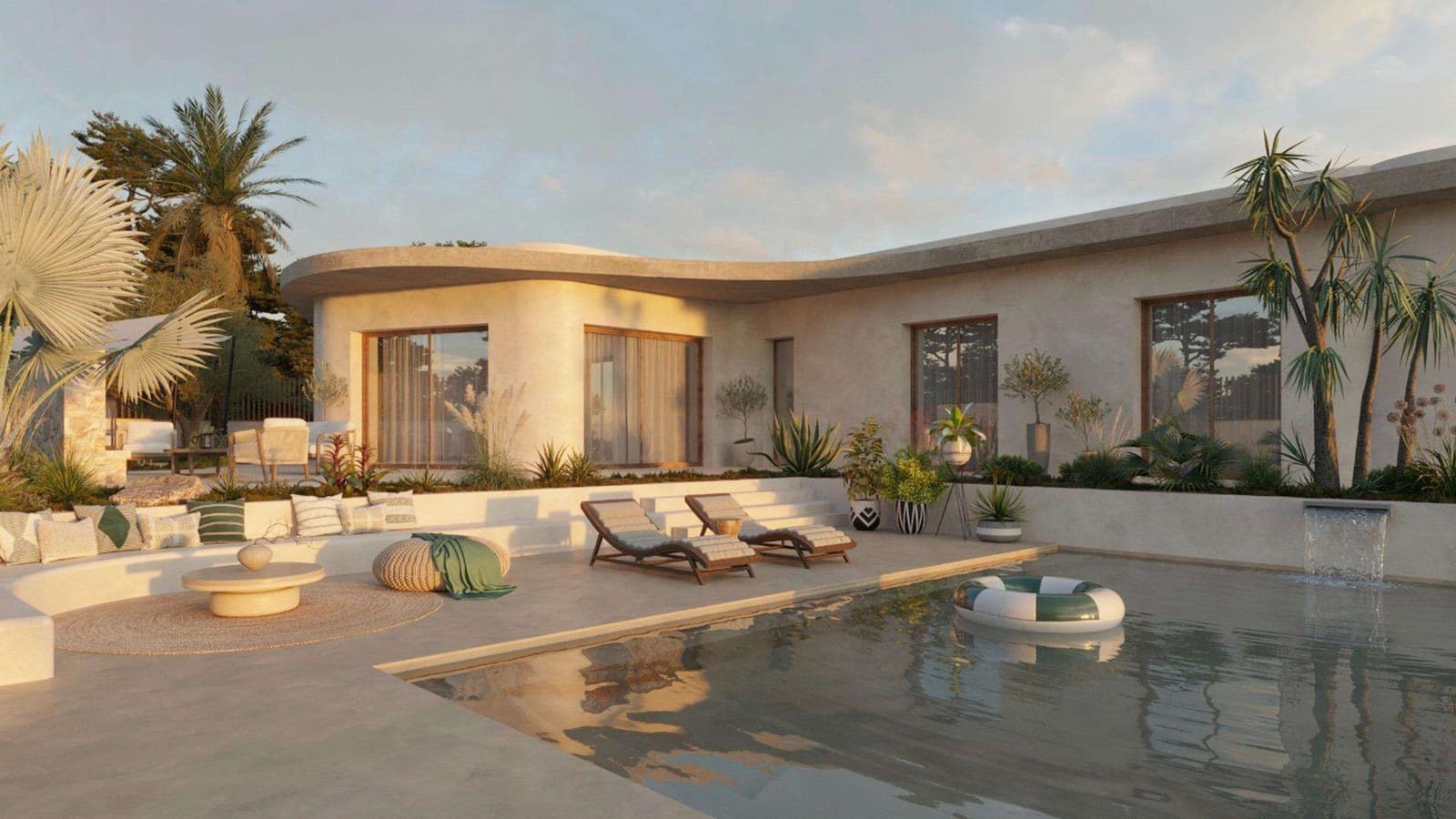 4 makuuhuone Huvila myytävänä paikassa San Fulgencio mukana uima-altaan - 1 187 000 € (Ref: 9360674)