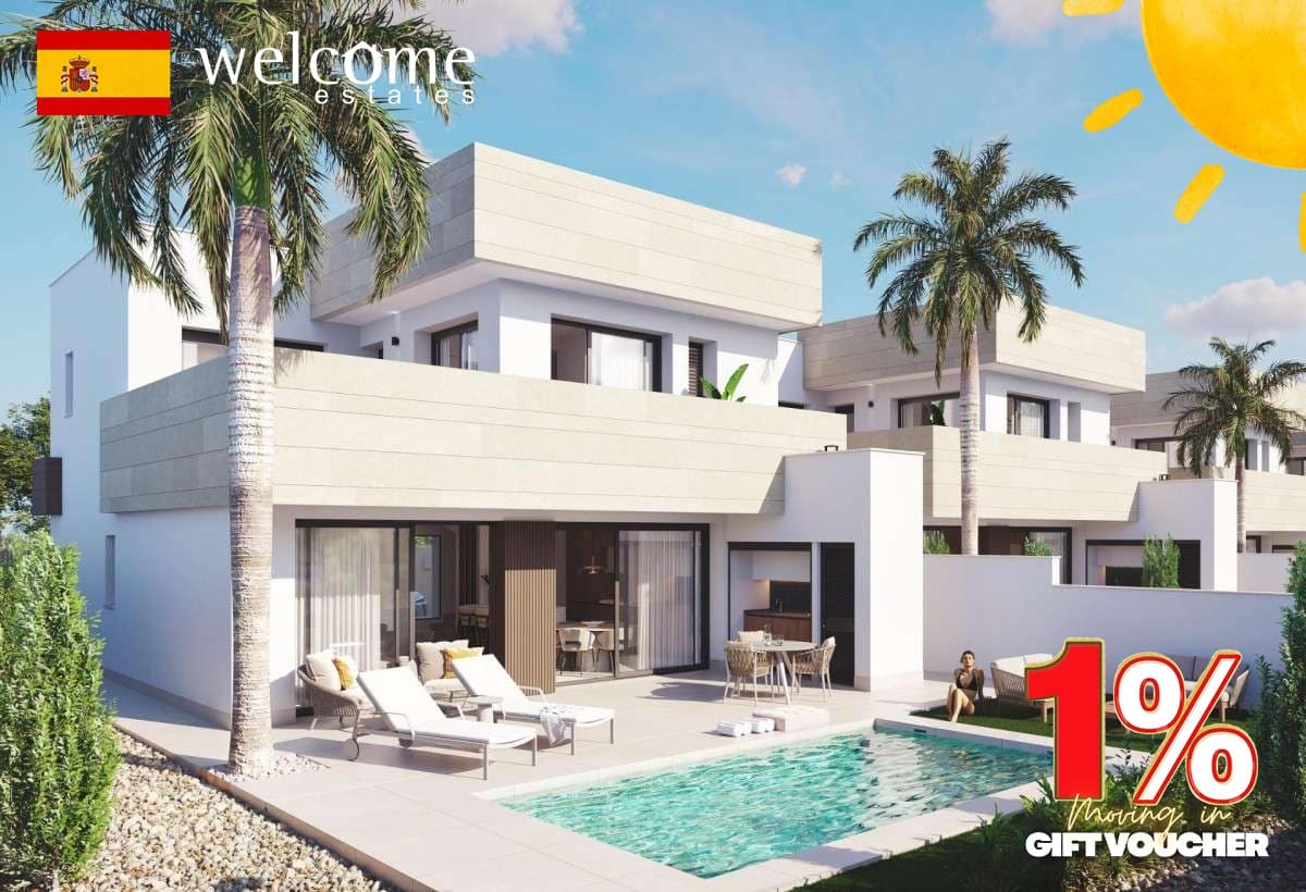 Chalet de 3 habitaciones en Santiago de la Ribera en venta con piscina - 585.000 € (Ref: 9373791)