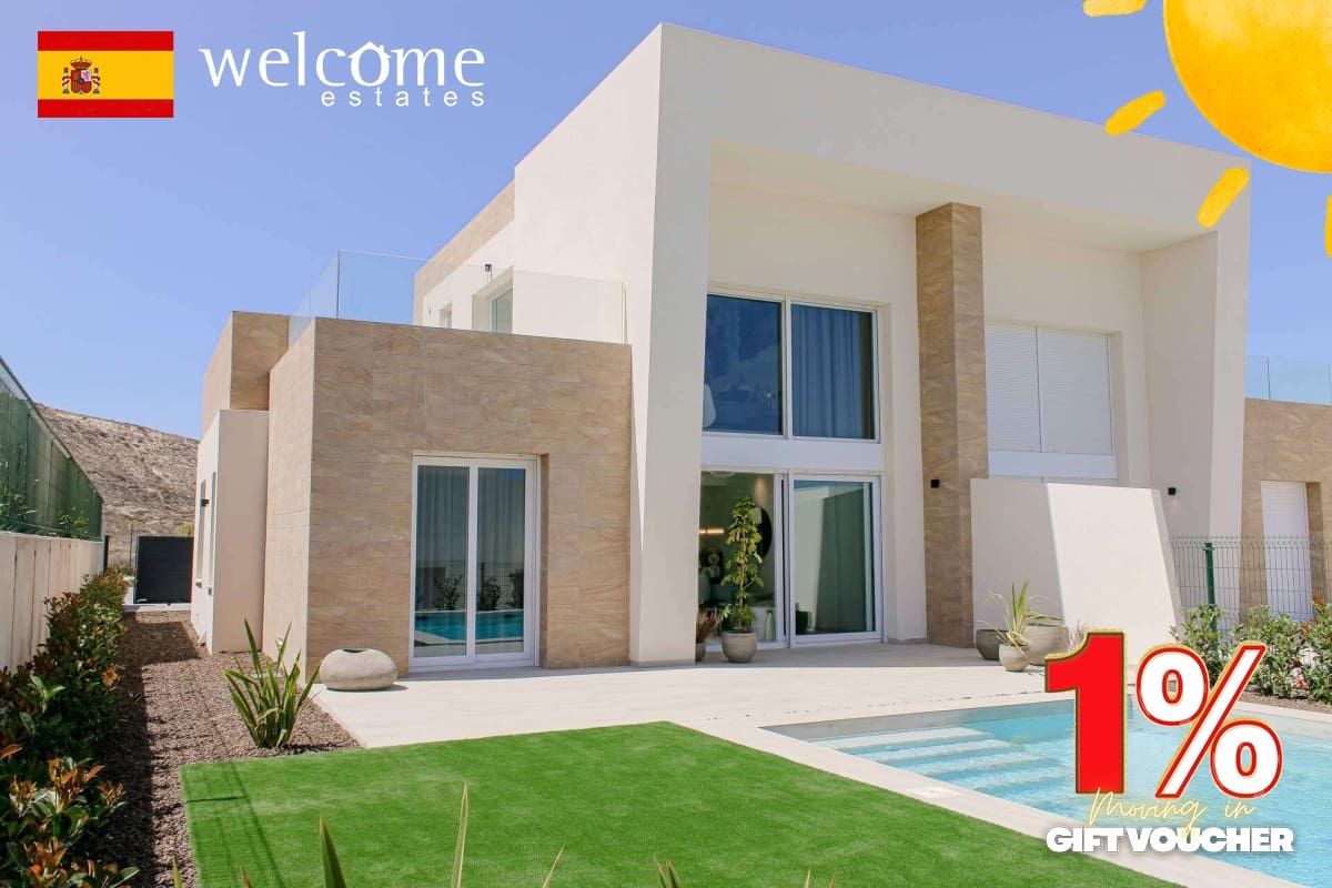 3 bedroom Semi-detached Villa for sale in Algorfa with pool - € 475,000 (Ref: 9373796)