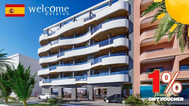 3 bedroom Apartment for sale in Avenida Habaneras - Curva de Palangre, Torrevieja with pool - € 439,000 (Ref: 9373915)