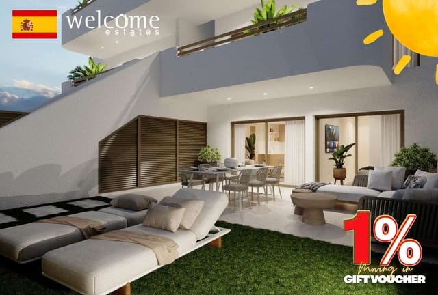 3 makuuhuone Huoneisto myytävänä paikassa San Pedro del Pinatar ciudad, San Pedro del Pinatar mukana uima-altaan - 339 900 € (Ref: 9373921)