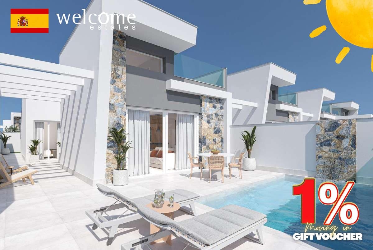 3 makuuhuone Huvila myytävänä paikassa Los Alcazares mukana uima-altaan - 392 000 € (Ref: 9388676)