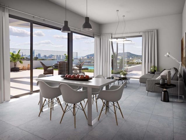 3 chambre Villa/Maison à vendre à Balcón de Finestrat - Terra Marina, Finestrat avec piscine - 699 000 € (Ref: 9388678)