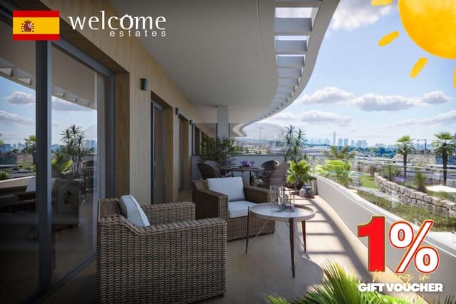 3 camera da letto Appartamento in vendita in Balcón de Finestrat - Terra Marina, Finestrat con piscina - 565.000 € (Rif: 9388679)