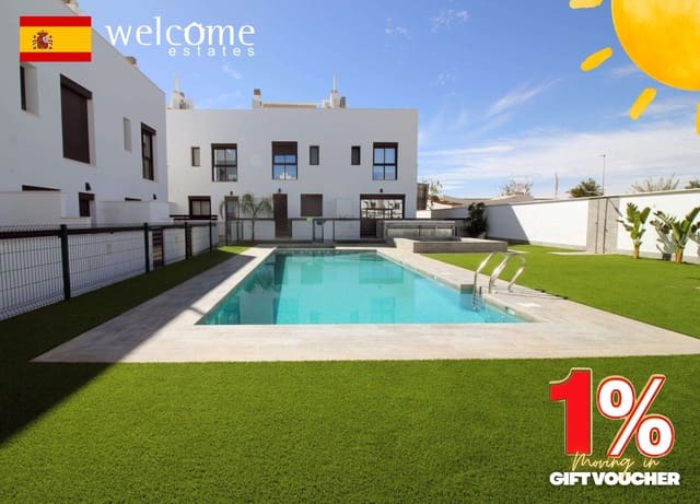 3 makuuhuone Omakotitalo myytävänä paikassa Pilar de la Horadada ciudad, Pilar de la Horadada mukana uima-altaan - 344 900 € (Ref: 9396823)