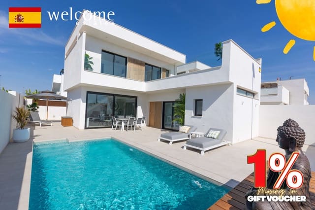 3 chambre Villa/Maison à vendre à Ciudad, San Javier avec piscine garage - 385 000 € (Ref: 9428780)