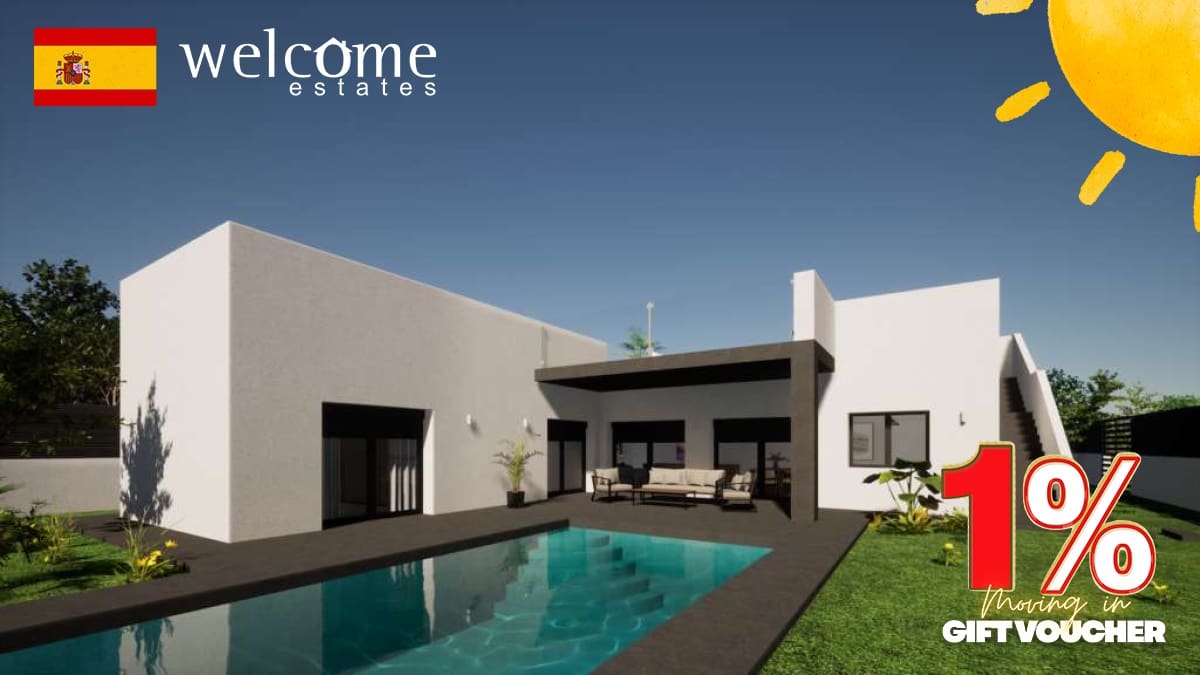 3 bedroom Villa for sale in Pinoso with pool garage - € 345,000 (Ref: 9438543)