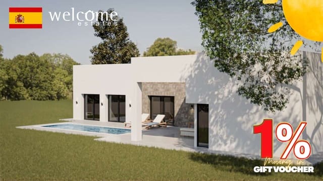 Chalet de 3 habitaciones en Pinoso en venta con piscina garaje - 405.000 € (Ref: 9438544)