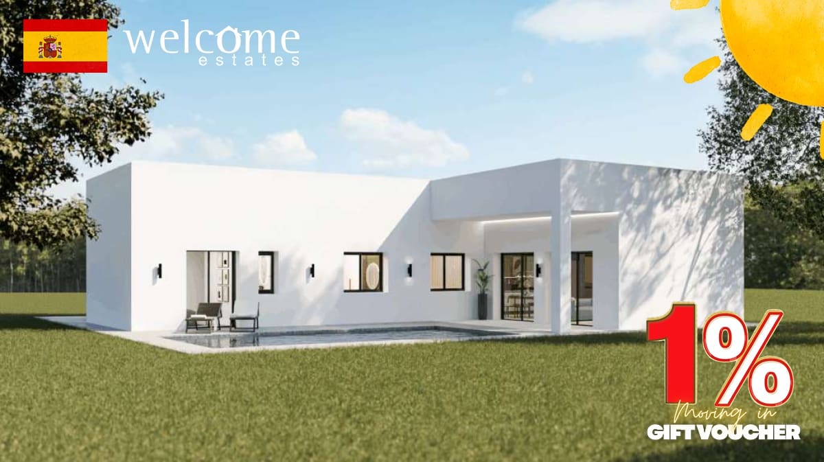 3 bedroom Villa for sale in Pinoso with pool garage - € 350,000 (Ref: 9438545)