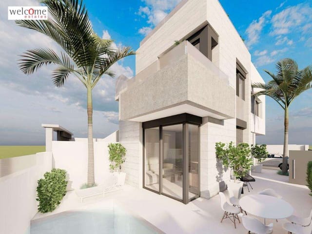 2 sovrum Bungalow till salu i Pilar de la Horadada ciudad, Pilar de la Horadada med pool garage - 369 000 € (Ref: 9447271)