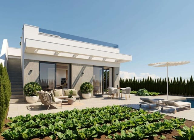 2 makuuhuone Huvila myytävänä paikassa Hacienda del Alamo, Fuente Alamo de Murcia mukana uima-altaan - 279 900 € (Ref: 9447272)