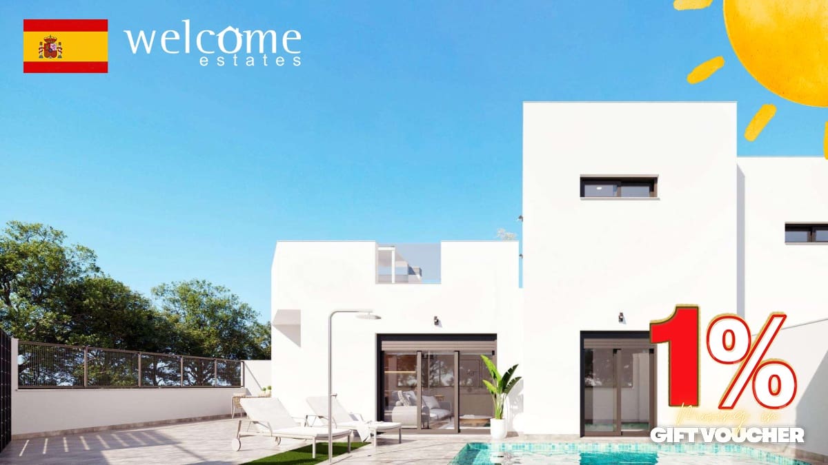 2 soveværelse Byhus til salg i Torre-Pacheco med swimmingpool - € 289.900 (Ref: 9447273)