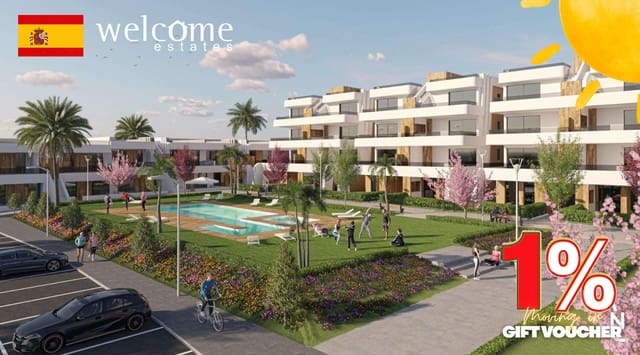 Apartamento de 3 habitaciones en Alhama de Murcia en venta con piscina - 218.400 € (Ref: 9471719)